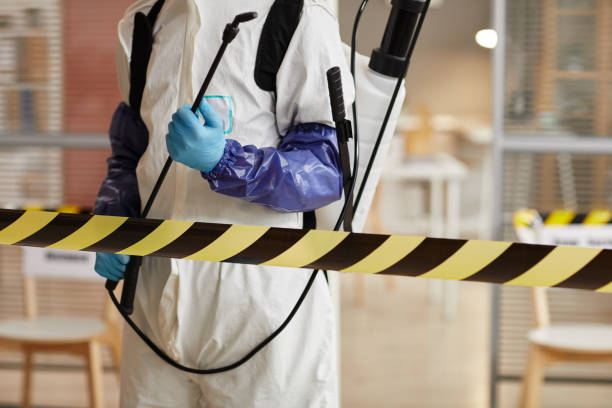 Professional Blood Cleanup technician working in Woodstock, MD
